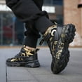 thumbnail image 7 of Eashi Little/Big Kids High Top Athletic Basketball Sneakers Running Shoes suitable for boys Black, 7 of 7