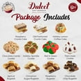 thumbnail image 5 of Dulcet Gift Baskets Red Green and White Holiday Bakery-Christmas Cookies, 5 of 8