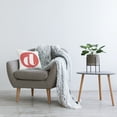 thumbnail image 3 of Stupell Industries Red Initial D Decorative Printed Throw Pillow, 18 x 18, 3 of 5