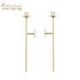 thumbnail image 5 of Sziqiqi Gold Wall Candle Holder Set of 2: Candle Sconces Wall Decor for Dining Room Wall Hanging Candle Sticks Holder for Living Room Fireplace, 5 of 9