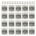 thumbnail image 4 of Shisuyan Corner Connector Bracket Stainless Steel 20Pcs 1.5In 1.2In, 4 of 9