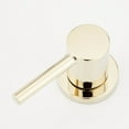 thumbnail image 7 of Signature Hardware 483894 Lexia 8 In. Widespread Double Handle Bathroom Faucet in Brushed Gold, 7 of 7