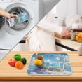 thumbnail image 3 of Yayeee Dish Drying Mat for Kitchen Counter 16" x 18" Microfiber Super Absorbent Coffee Decorative Pad, Crystal Ocean, 3 of 9