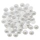 thumbnail image 1 of Botones de perlas, cuentas planas de diamantes de imitación, adornos hechos a mano, manualidades de bricolaje para 12 mm, 1 of 9