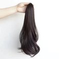 thumbnail image 1 of Perruque Clip Queue de Cheval Mi-Longue Extension Queue de Cheval Bouclée Pince à Cheveux Naturelle Douce Ondulée pour Femmes & Filles, 1 of 6