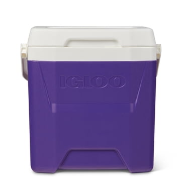 IGLOO Laguna 12 Qt Hard Cooler - Red, With Cool Riser Technology & Reversible Lid Tray
