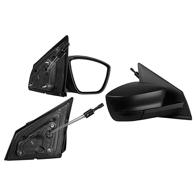 Espejo Figo 2016 A 2020 Ford Lateral Derecho Corrug C/Control Genérica .