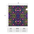 thumbnail image 5 of Lsque Colorful Mexican Mailbox Cover Standard Size ,Magnetic Mailbox Covers Post Wraps Letter Box Cover -21x18 in, 5 of 9