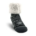 thumbnail image 6 of Pudus Cozy Winter Slipper Socks Women & Men w Non-Slip Grippers Faux Fur Sherpa, 6 of 8