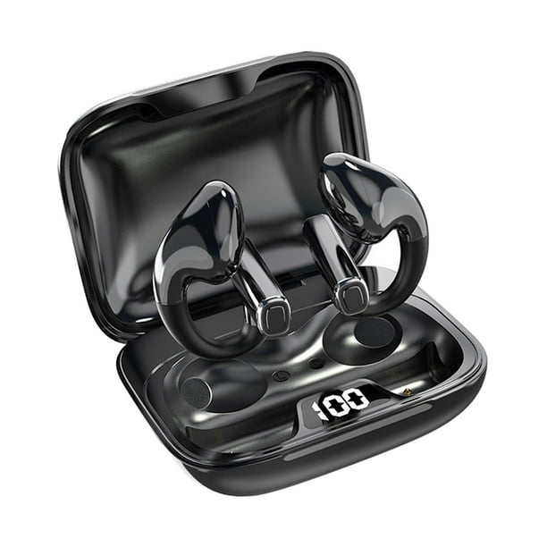 Auriculares con gancho para la oreja con estuche de carga Hugo Efectos de sonido HiFi a prueba de agua