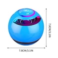 thumbnail image 3 of Up to 40% Clearance, InsCrazy Bluetooth Speaker with Led Light, Intelligent Bluetooth Speaker Bluetooth Speaker High Sound Quality Large Volume Home Card Insertion Speaker, 3 of 6