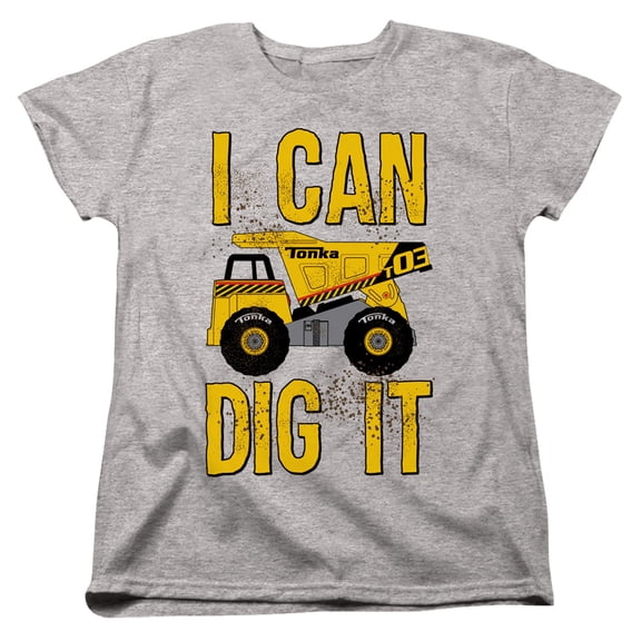 Tonka Play Dirty S/S Women's T-Shirt Athletic Heather