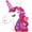 Unicorn Heart Sparkle, variant on PMU Pink Fuchsia Unicorn Balloon 10 Inch Pre-Inflated with Cup and Stick Pkg/1