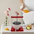 Fruit Wine Press, Cheese Tincture Herb Fruit Wine Manual Press 1.6Gal