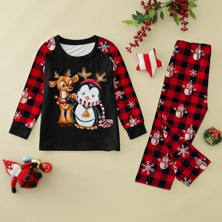 

CHUOU Family Christmas Home Set Parent Child Kid