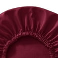 thumbnail image 3 of Walson Round Stool Chair Cover PU Leather Waterproof Chair Protector Seat Cover Red, 3 of 9