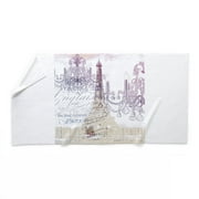 CafePress - Paris Chandelier Eiffel Tower - Large Beach Towel, Soft 30"x60" Towel with Unique Design