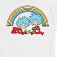 thumbnail image 3 of The Cat in the Hat - Thing 1 2 Rainbow - Men's Short Sleeve Graphic T-Shirt, 3 of 5