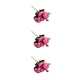 thumbnail image 4 of Ramo falso de peonías artificiales Naiovety de seda 5 cabezas Rosa, 4 of 6
