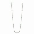 thumbnail image 2 of White Stainless Steel necklace Cable with pendant Themed 35 in 1.16 mm, 2 of 5