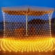 thumbnail image 1 of Red impermeable de 200 luces LED de hadas - Decoración de cortina de 3 x 2 metros - 8 modos - Interior/exterior - Jardín/Boda/Fiesta - Enchufe de la UE, 1 of 7