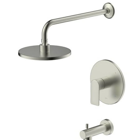 Ultra Faucets Wedge Single Handle Tub and Shower Faucet with Trim