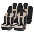 thumbnail image 2 of M optimized 9pcs/4pcs/2pcs Universal Car Seat Cover Automobile Seat Covers Car Seat Cover Vehicle Full Seat Protector Interior, 2 of 5