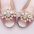 thumbnail image 2 of KAKOWELY piezas de adornos para zapatos de boda, joya de cristal, hebillas, adornos para zapatos, 2 of 4