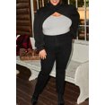 thumbnail image 4 of ELOQUII Women's Plus Size Turtleneck Sweater Sleeve Scarf, 4 of 5