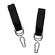 thumbnail image 5 of 1 juego de accesorio de columpio fuerte de accesorio de hamaca con correa para colgar , 2 x Negro Zulema Correas colgantes para columpios de árboles, 5 of 6