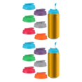 thumbnail image 1 of Wweixi 5pack/lot Reusable Beer Coke Can Covers Keeping Drinks Secure And Fresh 6 pieces 2Set, 1 of 6