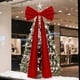 thumbnail image 4 of Adornos navideños, adornos navideños, regalos navideños, lazos de terciopelo extragrandes, adornos para árbol de Navidad, decoración para fiestas navideñas, bodas, interiores y exteriores, lazos de ga, 4 of 8
