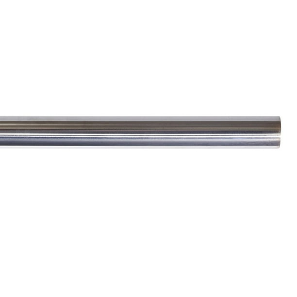 Tubo Para Cortinero Novacort Acero Cromado 1.5 M X 2.54 Cm