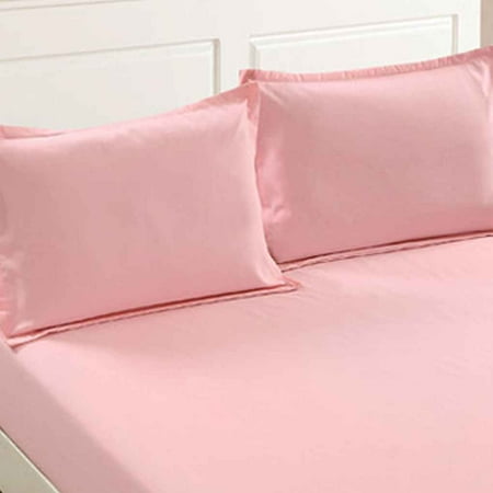Ustyle 3pcs Set Solid Mattress Cover Anti Slip Stretch Bed Sheets Anti Dust Mite Bed Pad Mattress Fitted Sheet With Pillowcase Walmart Canada