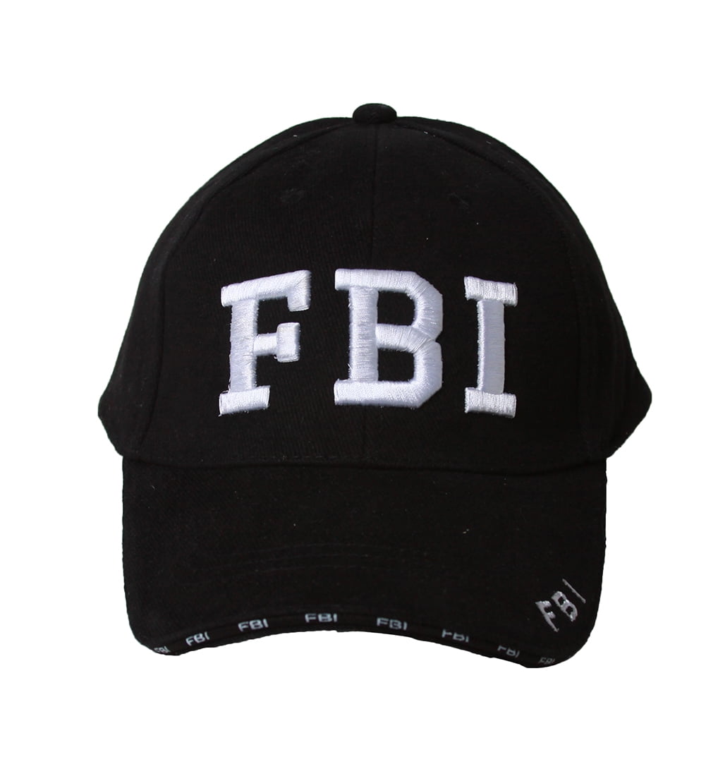 Law Enforcement - FBI Hat - Black 