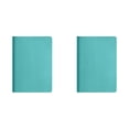 thumbnail image 2 of Thickened Softcover Sewn Notebook, Oimcto A7 Multi-Color Portable Journal for Daily Note Taking, 100 Pages, High-Quality Inner Paper Resists Ink Bleeding, Smooth Writing, Teal, 2 Pcs, 2 of 5