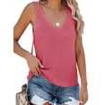 thumbnail image 4 of V-Neck Women Casual Knit Tops Sweater, 4 of 5