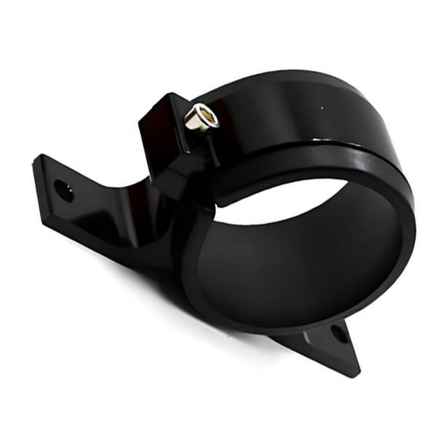 Decodeary 60MM Car Fuel Pump Mount Fuel Pump Bracket Fuel Pump Mounting Bracket Pump Fixing Black