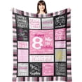 thumbnail image 1 of LHSHID 8 Year Old Girl Birthday Gift 8 Year Old Girl Gifts Gifts for 8 Year Old Girls Birthday Gifts for 8 Year Old Girl Gift for 8 Year Old Girl 8th Birthday Gifts for Girl Blanket 30"x40", 1 of 7