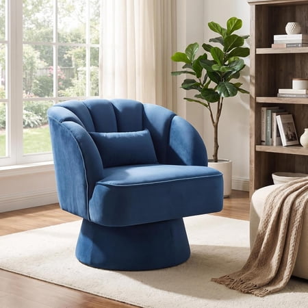 gaderth 360swivel accent barrel chair product