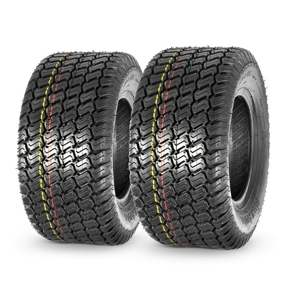 MaxAuto 16x7.50-8 16x7.5x8 Turf Saver Lawn Mower Tire 4PLY, Set of 2