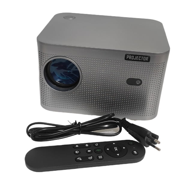 Methold Proyector Android 0 HY350 con foco eléctrico para cine en casa Android 11.0 HD 1080P WiFi6 4K Sistemas de cine en casa