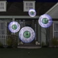 thumbnail image 2 of Lightshow Illuminations Black Case Whirl a Motion Eyeballs (White), 2 of 6