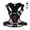Black, variant on NOYAFA Dog Harness & AirTag Holder, No Pull, Reflective Soft Vest Black M