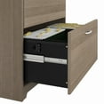 Cabot Modern 2 Drawer Lateral File in Ash Gray