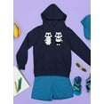 thumbnail image 3 of Two Racoons In A Uniform Hoodie Juniors -Image by Shutterstock,  x-Large, 3 of 4
