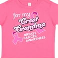 thumbnail image 4 of Inktastic For My Great Grandma-breast Cancer Awareness Boys or Girls Toddler T-Shirt, 4 of 5