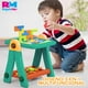 thumbnail image 3 of Pizarra 3 en 1 Caballete de Arte, Mesa y Juego Tetris p/ Niños verde, 3 of 8