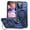 Blue, variant on Case for iPhone 13 Pro Max 6.7" with 360° Spin Magnetic Stand Ring Holder, Compatible with MagSafe, 16FT Mil-Grade Shockproof Dropproof Tough Rugged Protective Case Cover,Red,For iPhone 13 Pro Max