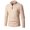 Khaki, variant on JTieacloth Pullover Casual Sweater Round Neck Half Zippered Men's Sweater Middle And Young Knitted Sweater Spring And Autumn Slim Fit Vertical Stripe Trend Bottom Sweater(Black)